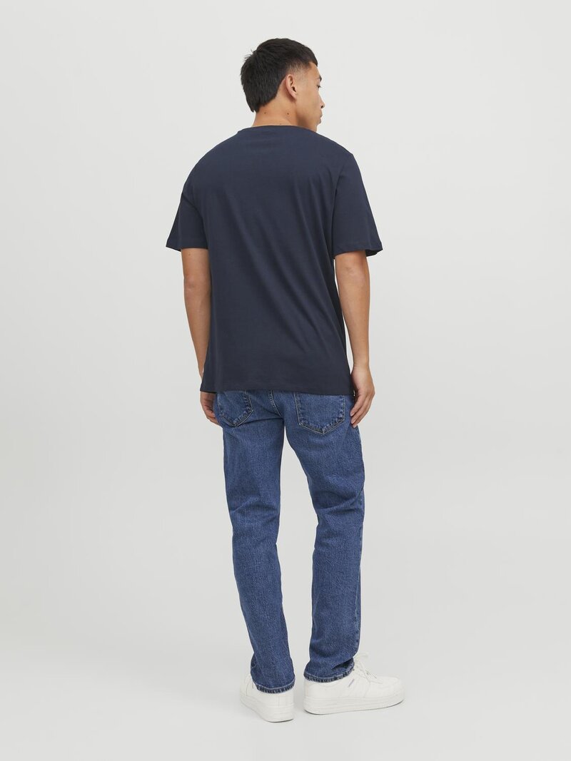 Organic Bas T-shirt Herr Navy Blazer Jack & Jones