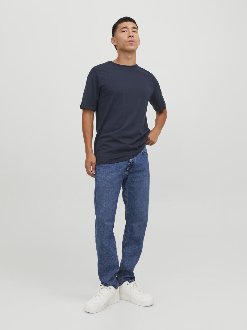 Organic Bas T-shirt Herr Navy Blazer Jack & Jones