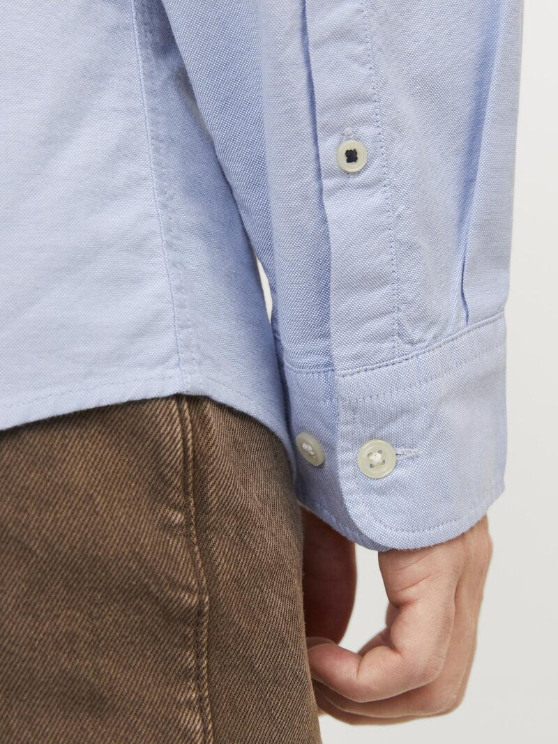 Oxford Skjorta Herr Cashmere Blue Jack & Jones