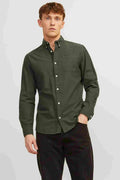 Oxford Skjorta Herr Forest Night Jack & Jones