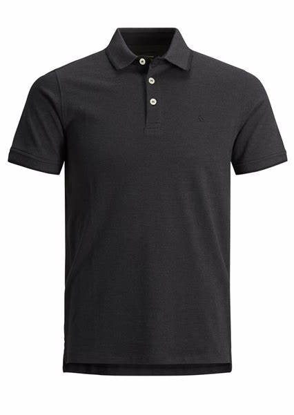 Jack & Jones Paulos Polo SS Black Men - Jack & Jones