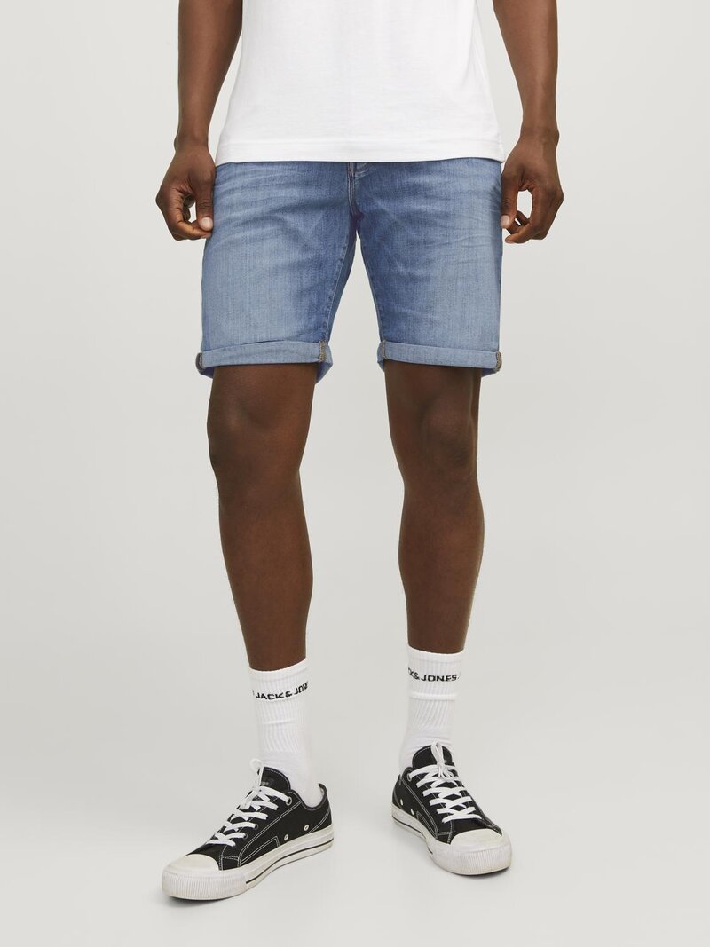 Rick Fox Men's Blue Denim Shorts Jack & Jones