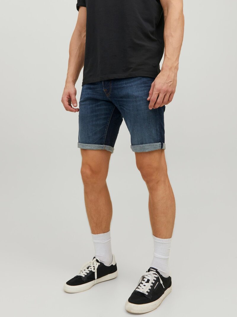 Rick Icon Shorts Men Blue Denim Jack & Jones
