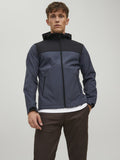 Marvin Softshell Jacket Men Ombre Blue Jack & Jones