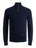 Emil Stickad Tröja Herr Navy Blazer Jack & Jones