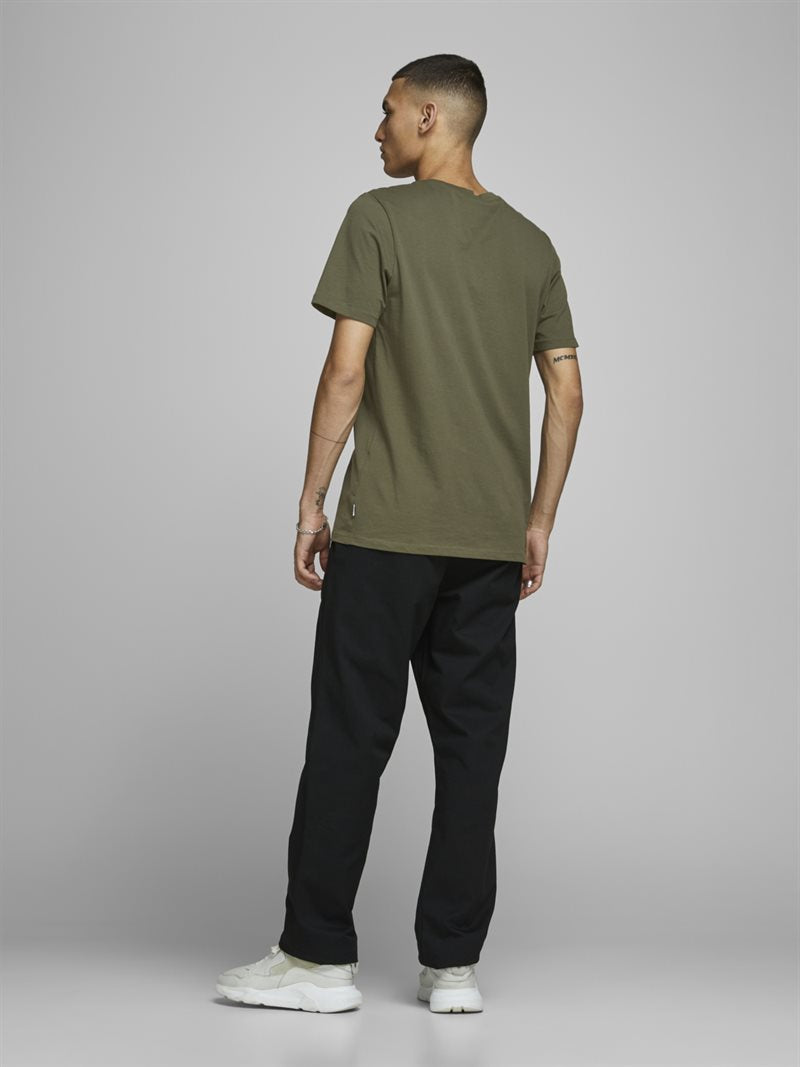 Organic Bas T-shirt Herr Oliv - Jack & Jones