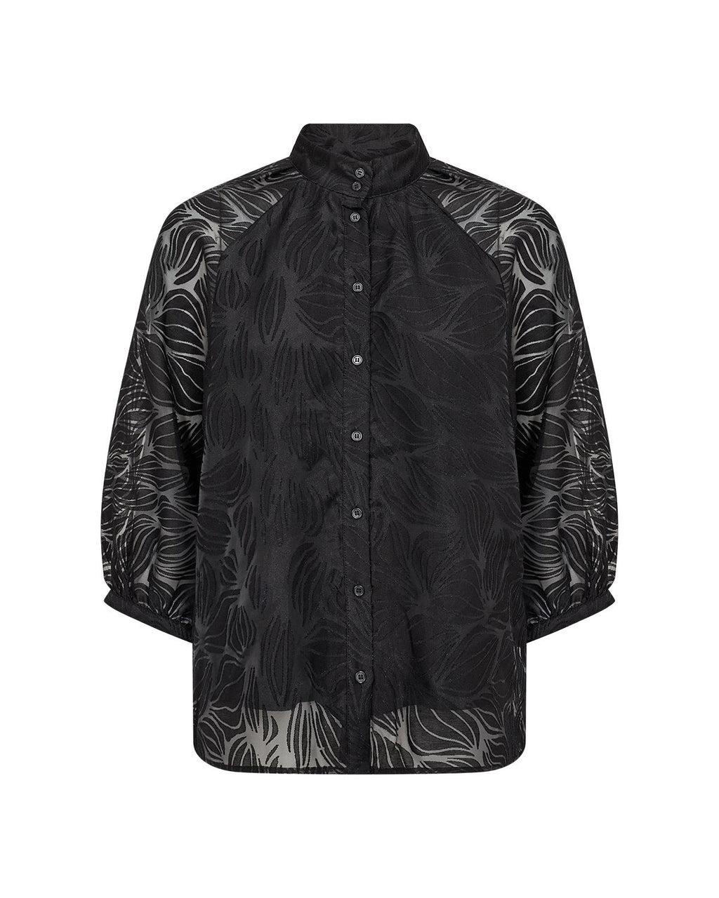 Jamina 1 Spetsblus Svart Black | Smilebutiken - Soyaconcept