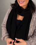 Joanna Halsduk Dam Svart | Smilebutiken - Camicia