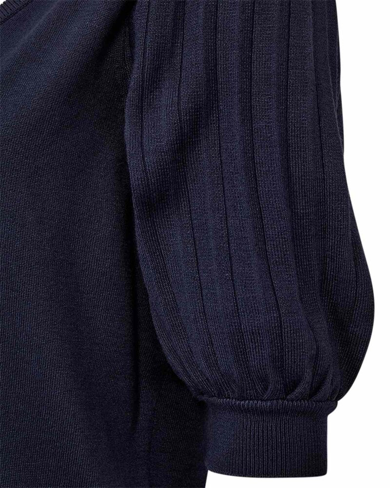 Joel Short-sleeved Pullover Women Navy Blazer | Smilebutiken - Freequent