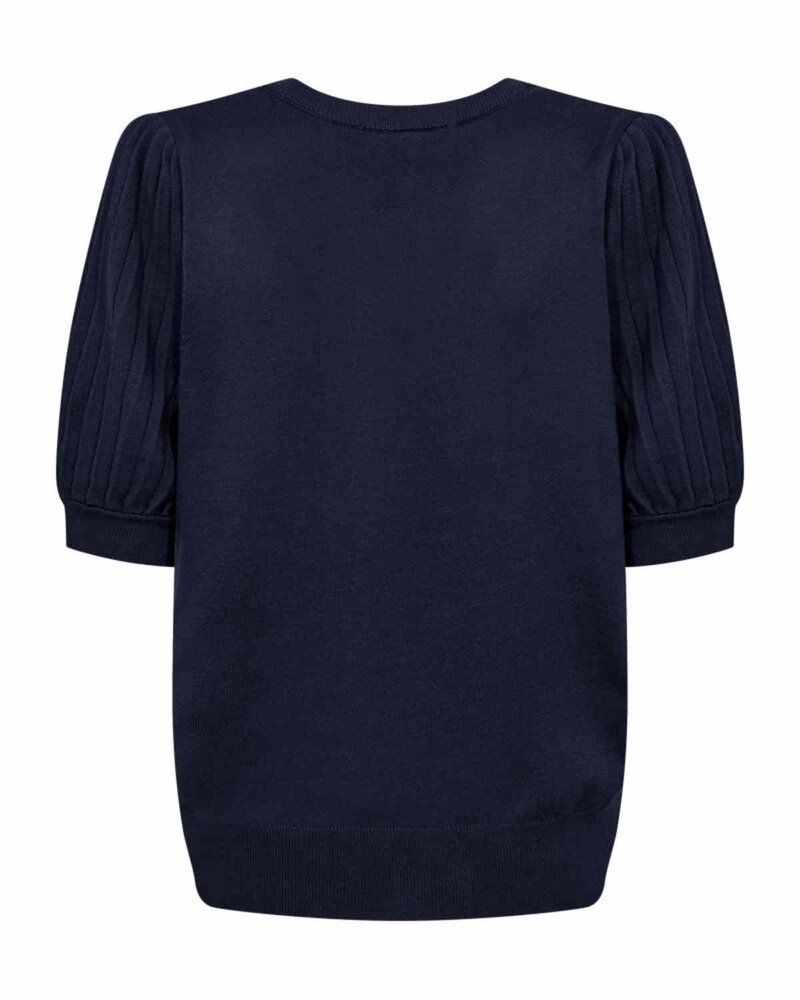 Joel Short-sleeved Pullover Women Navy Blazer | Smilebutiken - Freequent