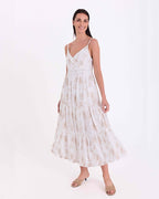 Jola Dress Women Brilliant White W Moonbeam | Smilebutiken - Freequent