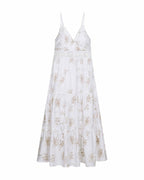 Jola Dress Women Brilliant White W Moonbeam | Smilebutiken - Freequent