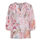 Jordan V-ringad Blus Dam Rosa Marta du Chateau | Smilebutiken