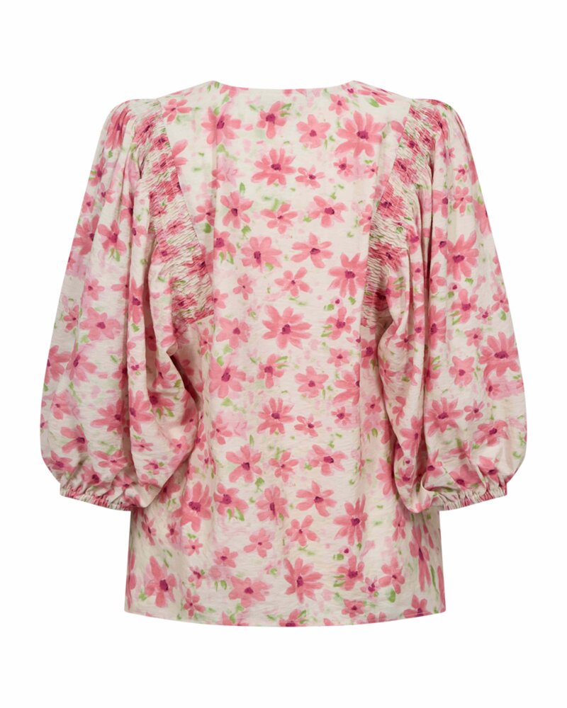 Jovi Blommig Blus Dam Moonbeam W Sweet Lilac | Smilebutiken - Freequent
