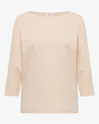 Kaia Tröja Med Båthals Dam Pearl Beige | Smilebutiken - Cecil