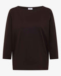 Kaia Tröja Med Båthals Dam Truffle Brown | Smilebutiken - Cecil