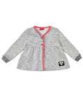 Kamma Mini Cardigan Sweat Grey Melange Me Too