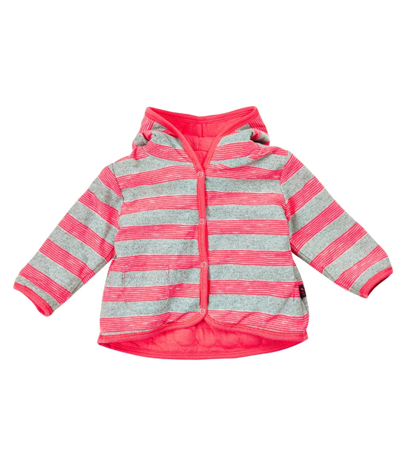 Kani Baby Cardigan Quilt Calypso Coral Me Too