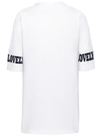 Kara Overzise Long Top Bright White Name it