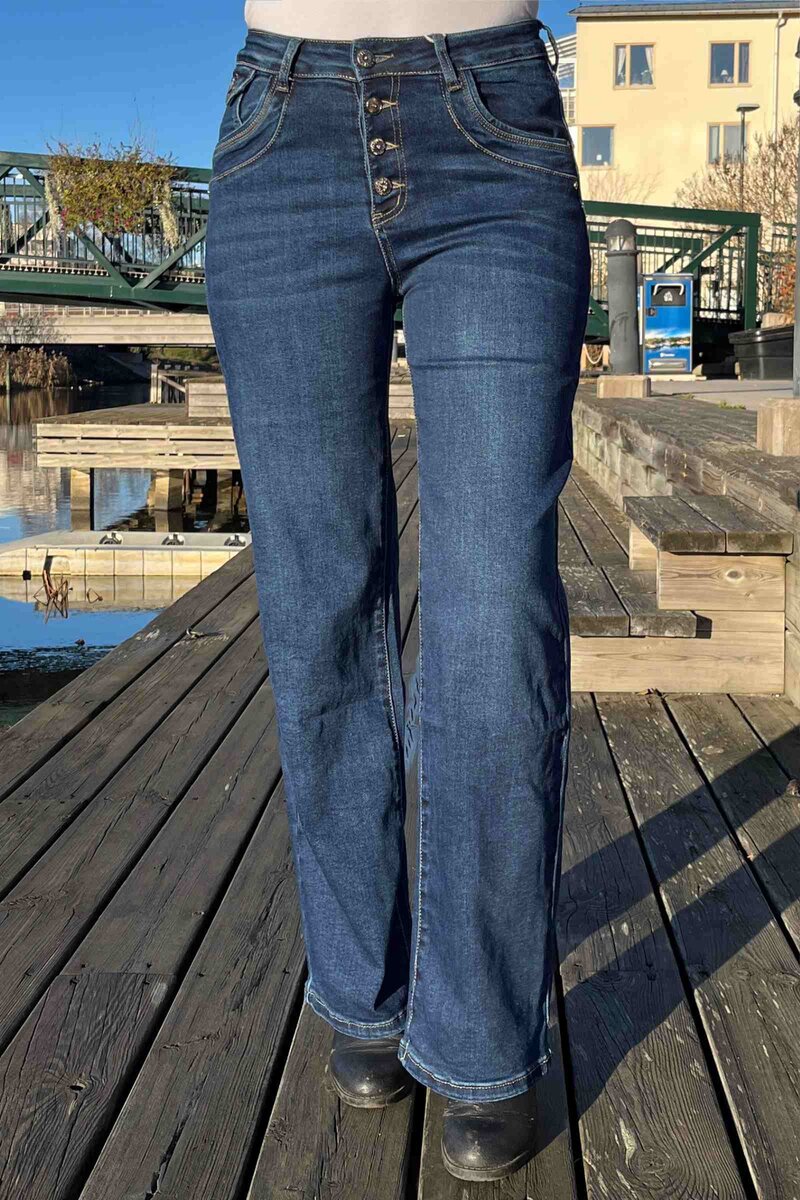 Alma Jeans Women Blue Karostar