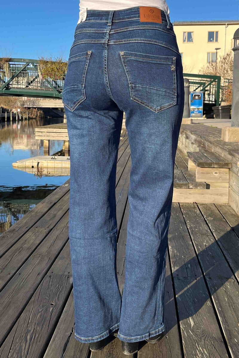Alma Jeans Women Blue Karostar