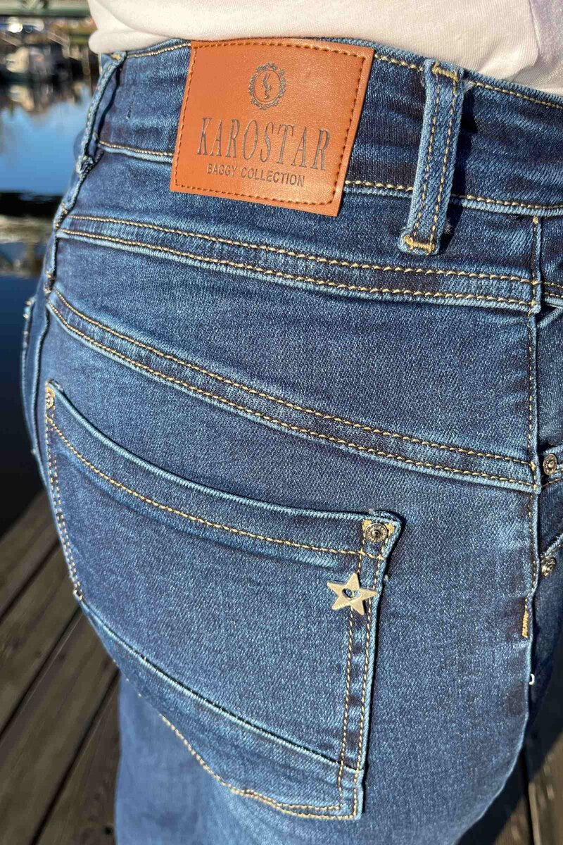 Alma Jeans Women Blue Karostar