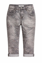 Sacha Capri Jeans Dam Black - Karostar