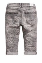 Sacha Capri Jeans Dam Black - Karostar