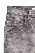 Sacha Capri Jeans Dam Black - Karostar