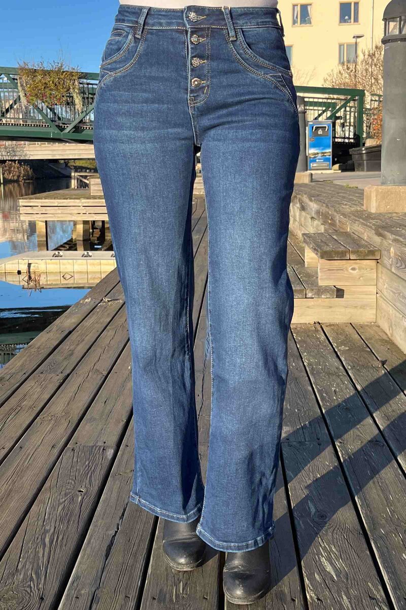Selma Jeans Dam Blue Karostar
