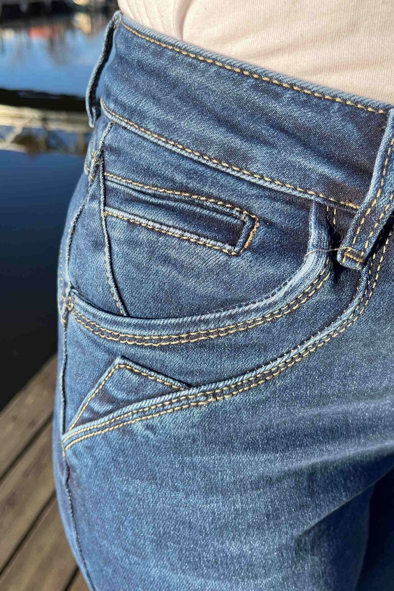 Selma Jeans Dam Blue Karostar