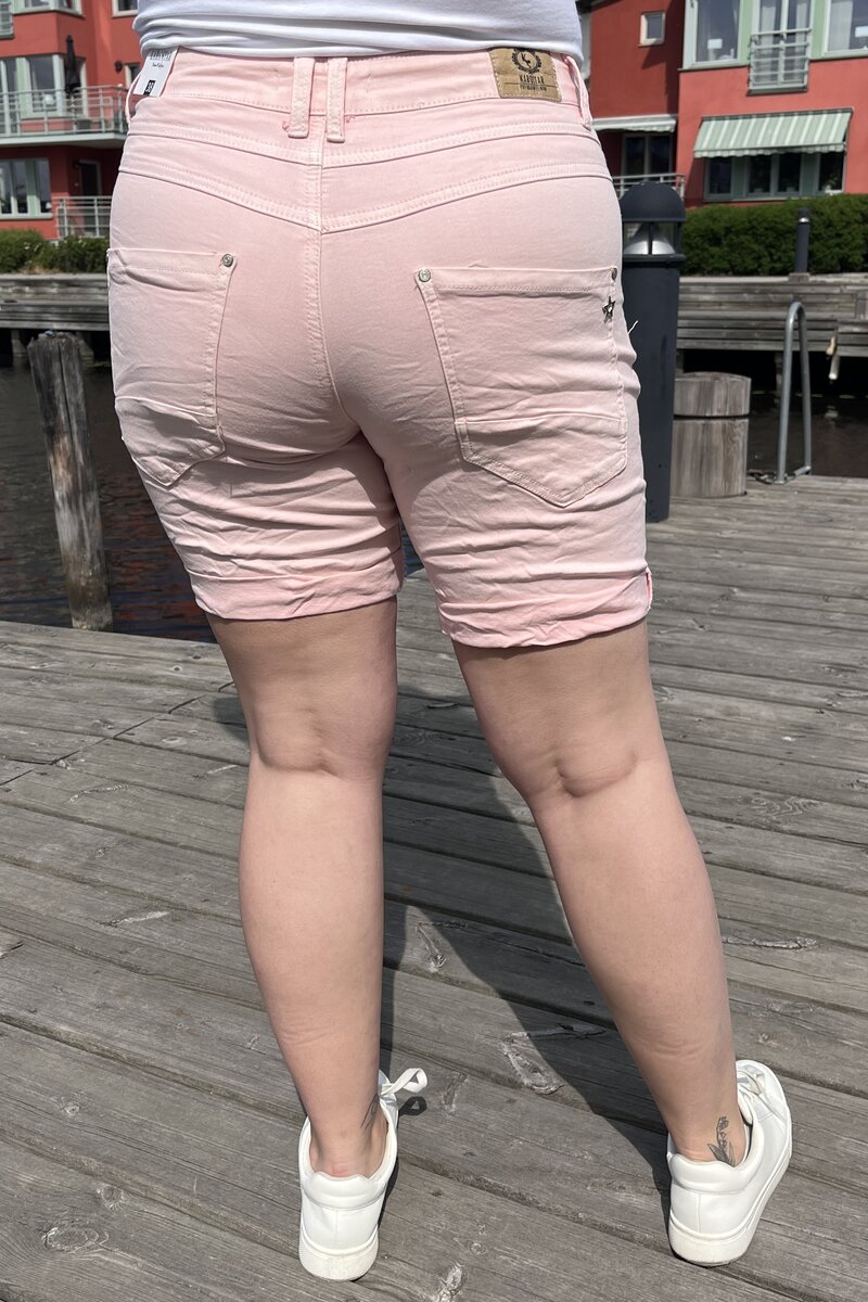 Karostar Shorts Denim Dam Pink Caramelle Fashion