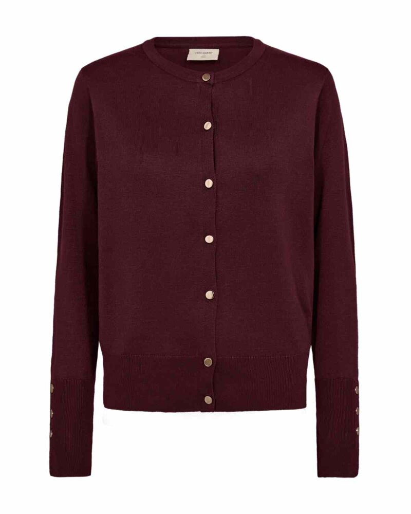 Katie Rundhalsad Cardigan Dam Port Royale | Smilebutiken - Freequent