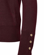 Katie Rundhalsad Cardigan Dam Port Royale | Smilebutiken - Freequent