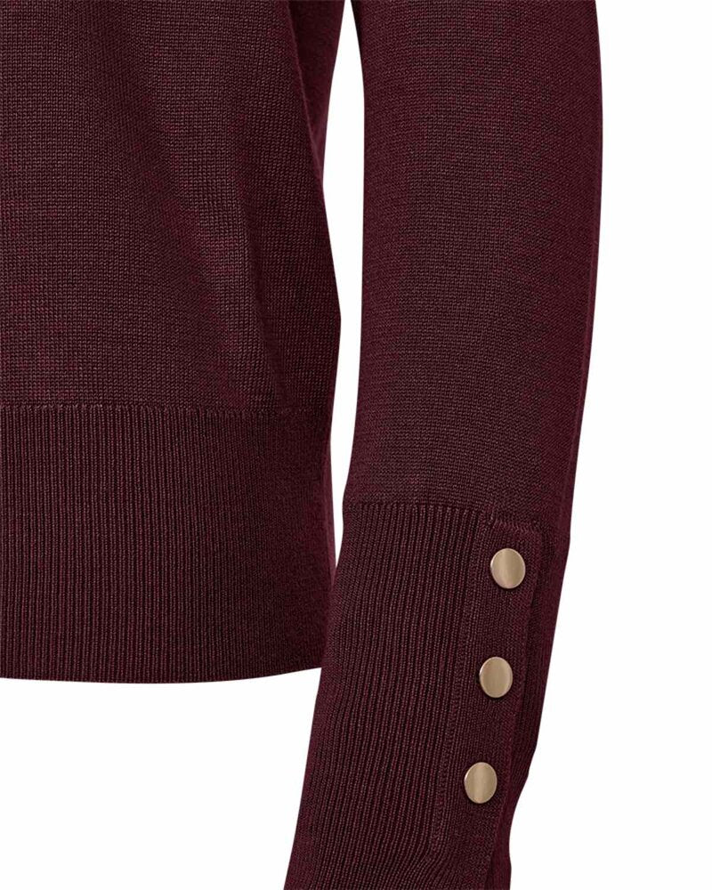 Katie Rundhalsad Cardigan Dam Port Royale | Smilebutiken - Freequent