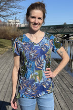 Kayla Blus 5 Dam Dot Cross 1 | Smilebutiken - One Summer