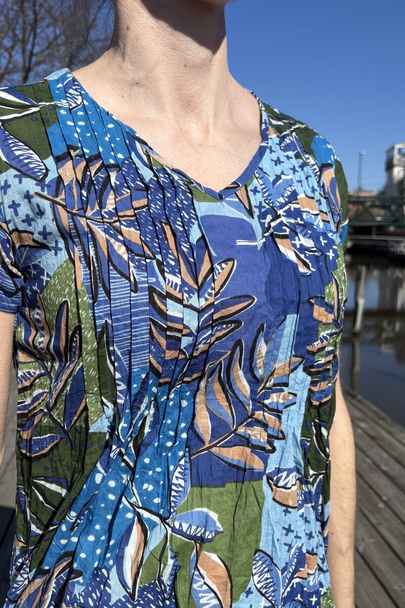 Kayla Blus 5 Dam Dot Cross 1 | Smilebutiken - One Summer