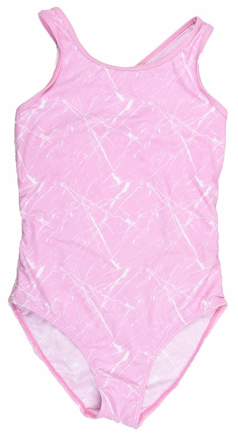 Khloe Swimsuit Kids Junior Pink Rose Pattern - Lindberg