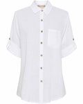 Kiara Skjorta Dam Optical White | Smilebutiken - Marta du Chateau