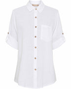 Kiara Skjorta Dam Optical White | Smilebutiken - Marta du Chateau