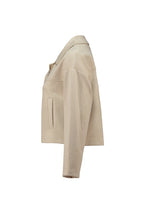 Kiaraa Short Jacket Women Beige | Smilebutiken - Zabaione