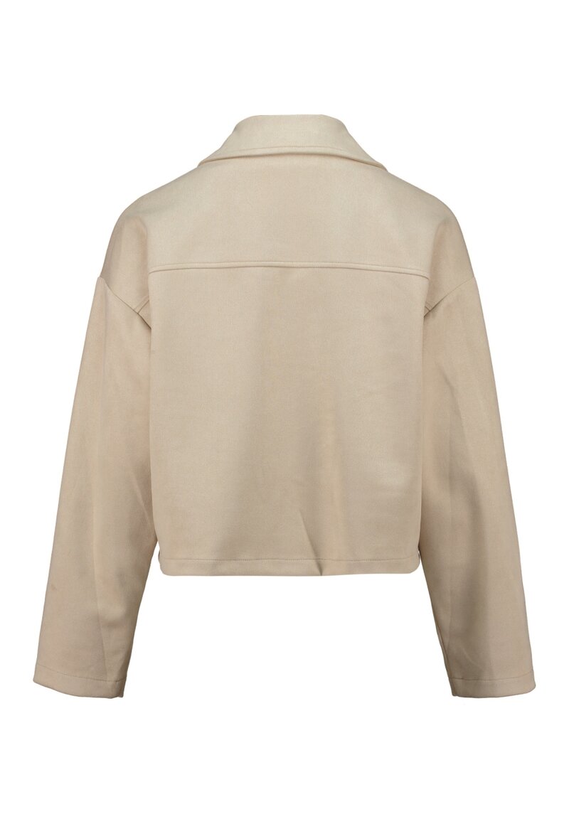 Kiaraa Short Jacket Women Beige | Smilebutiken - Zabaione