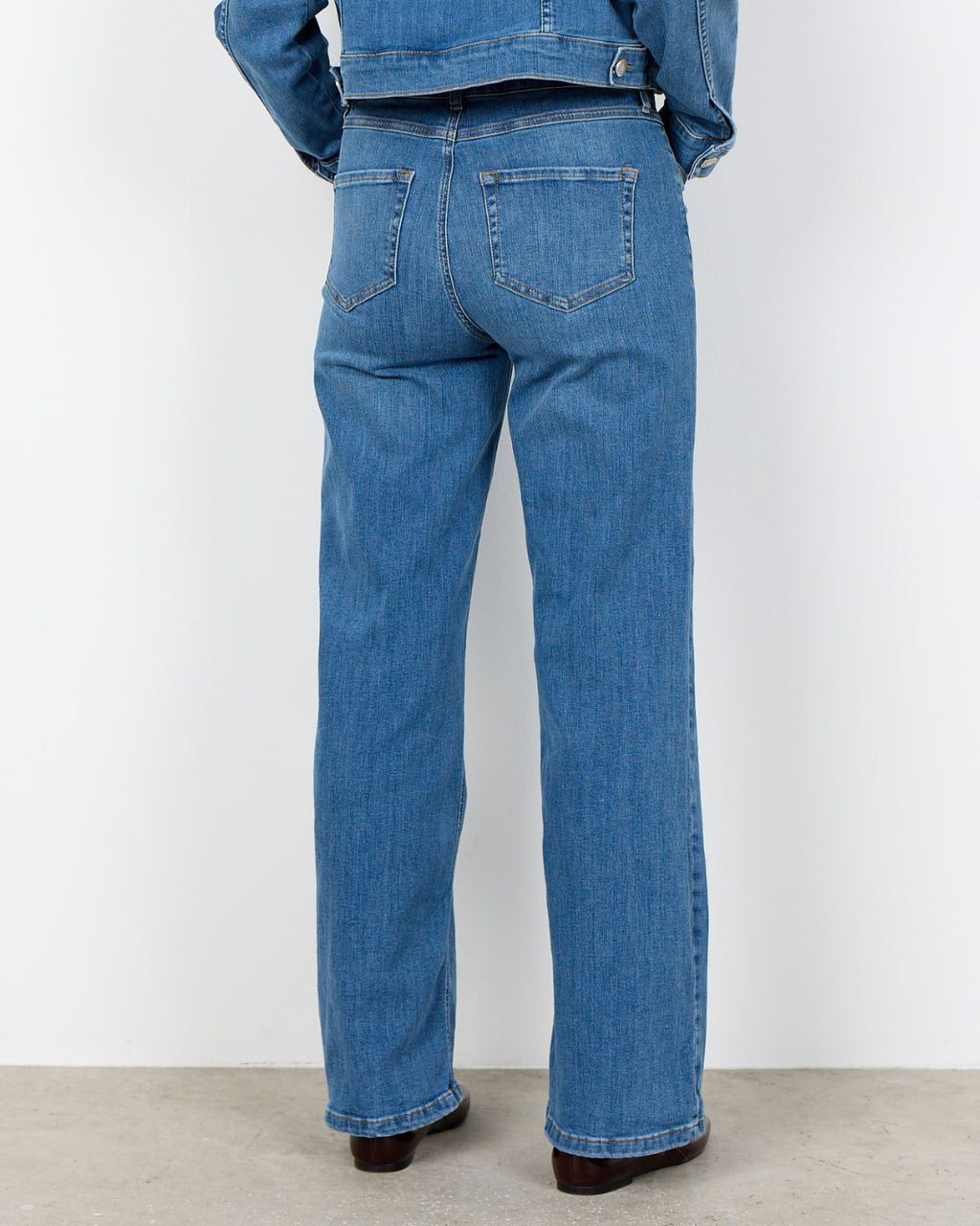 Kimberly Raka Jeans 24-B Dam Medium Blue Denim | Smilebutiken - Soyaconcept