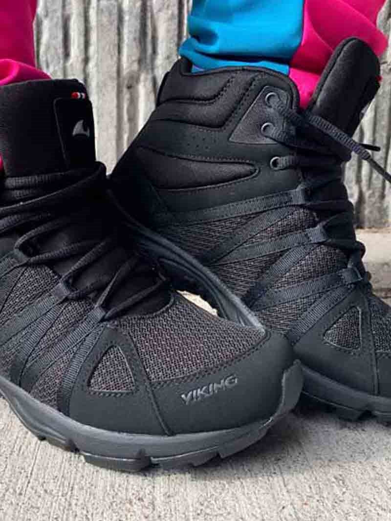 Komfort Mid Spikes GTX Dam Svart - Viking