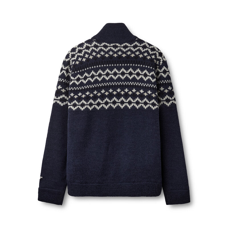 Calgary Windproof Knitted Jumper Men Total Eclipse Copenhagen