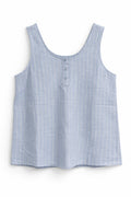 Elba Linen Ladies Halogen Blue Kopenhaken