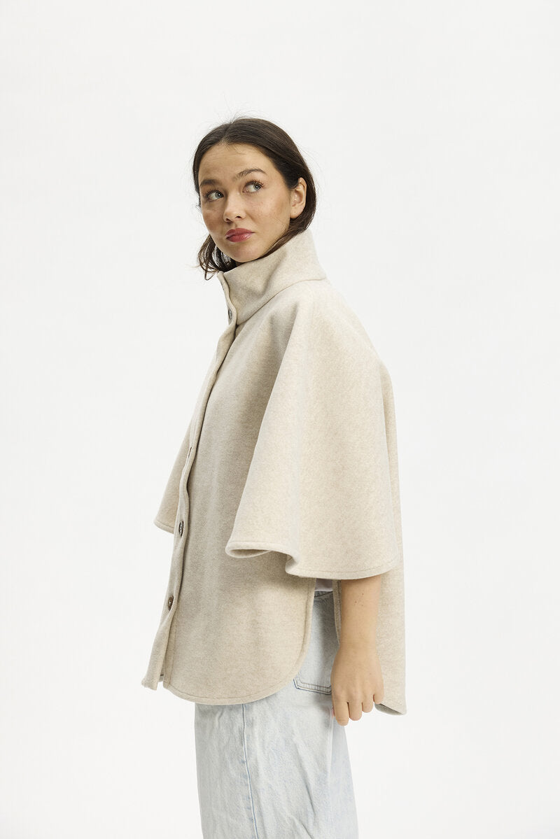 Kopenhaken Isla Poncho Women Birch - Kopenhaken