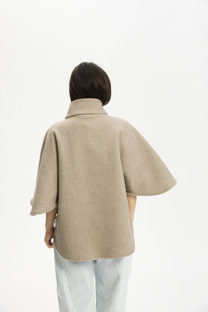 Kopenhaken Isla Poncho Ladies Earth Brown - Kopenhaken