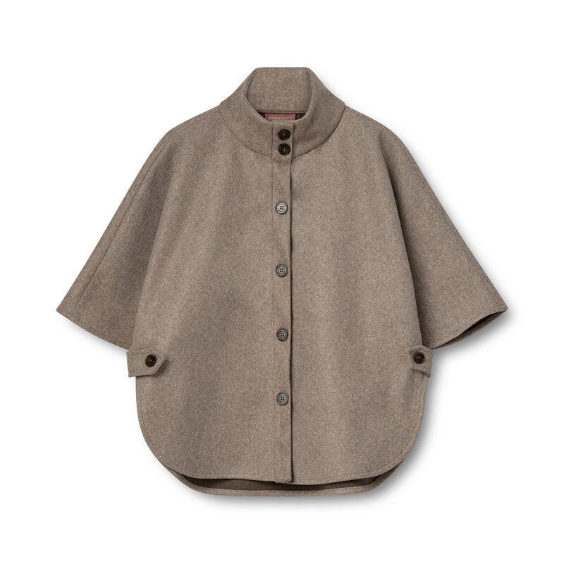 Kopenhaken Isla Poncho Ladies Earth Brown - Kopenhaken