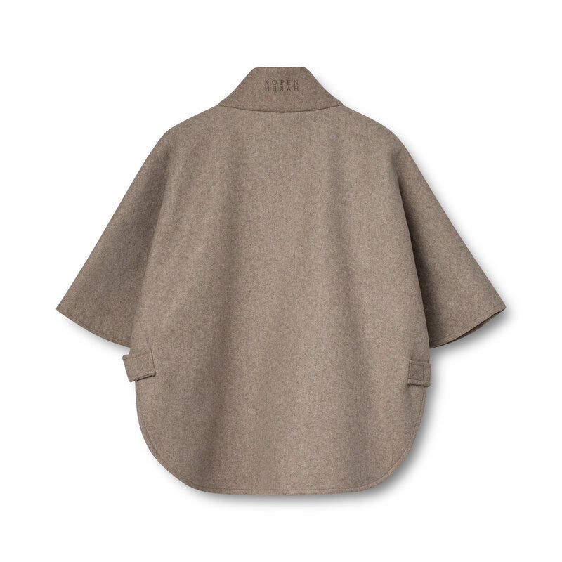 Kopenhaken Isla Poncho Ladies Earth Brown - Kopenhaken